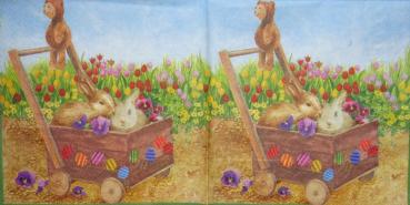 HAS-146 Rabbits - 3-ply - Ambiente